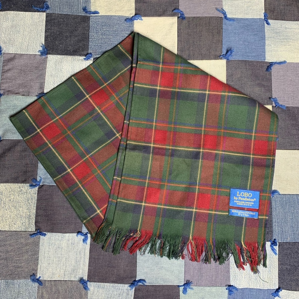 Lobo by Pendle Plaid Scarf